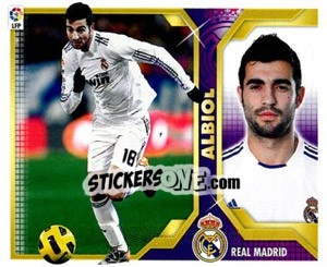 Sticker Albiol (6B) - Liga Spagnola 2011-2012 n. 250 - Colecciones ESTE