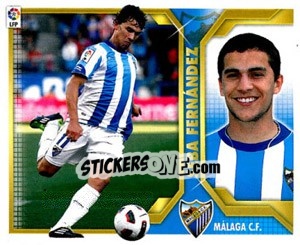 Sticker Seba Fernández (14) - Liga Spagnola 2011-2012 n. 291 - Colecciones ESTE