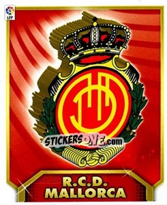 Cromo Escudo R.C.D. MALLORCA - Liga Spagnola 2011-2012 - Colecciones ESTE