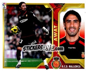 Sticker Awat (1) - Liga Spagnola 2011-2012 n. 303 - Colecciones ESTE