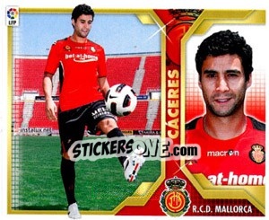Sticker Cáceres (6A) - Liga Spagnola 2011-2012 n. 308 - Colecciones ESTE