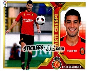 Sticker Martí Crespí (6B) - Liga Spagnola 2011-2012 n. 309 - Colecciones ESTE