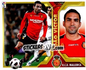 Sticker Joao Víctor (9) - Liga Spagnola 2011-2012 n. 312 - Colecciones ESTE