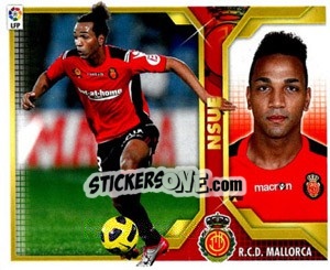 Cromo Nsue (11) - Liga Spagnola 2011-2012 - Colecciones ESTE