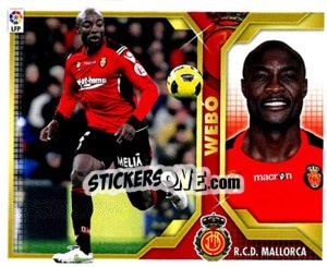 Sticker Webó (16A) - Liga Spagnola 2011-2012 n. 321 - Colecciones ESTE