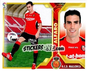 Figurina Alfaro (12B) COLOCAS - Liga Spagnola 2011-2012 n. 323 - Colecciones ESTE