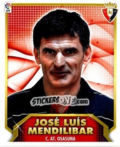 Sticker Entrenador C.AT.OSASUNA - Liga Spagnola 2011-2012 n. 332 - Colecciones ESTE