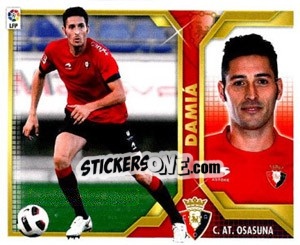 Sticker Damiá (3) - Liga Spagnola 2011-2012 n. 335 - Colecciones ESTE