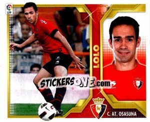 Sticker Lolo (5B) - Liga Spagnola 2011-2012 n. 338 - Colecciones ESTE
