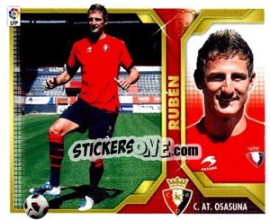 Sticker Rubén (6) - Liga Spagnola 2011-2012 - Colecciones ESTE