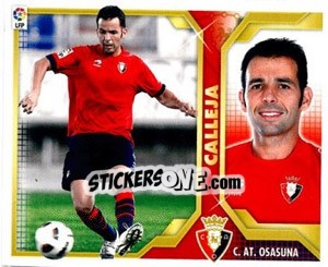Sticker Calleja (7B) - Liga Spagnola 2011-2012 n. 341 - Colecciones ESTE