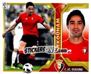 Cromo Nekouman (8) - Liga Spagnola 2011-2012 - Colecciones ESTE