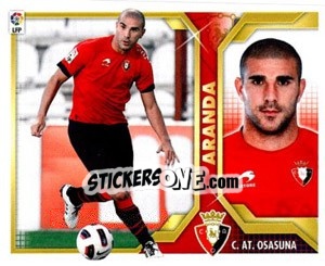 Sticker Aranda (13B) - Liga Spagnola 2011-2012 n. 350 - Colecciones ESTE