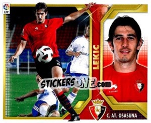 Sticker Lekic (14B) - Liga Spagnola 2011-2012 n. 352 - Colecciones ESTE