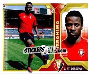 Sticker Ibrahima (15) - Liga Spagnola 2011-2012 n. 353 - Colecciones ESTE