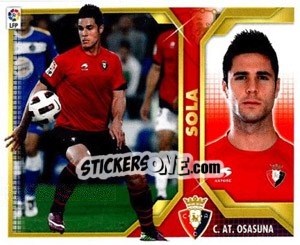 Sticker Sola (16) - Liga Spagnola 2011-2012 - Colecciones ESTE
