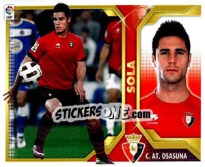 Sticker Sola (16) - Liga Spagnola 2011-2012 n. 354 - Colecciones ESTE