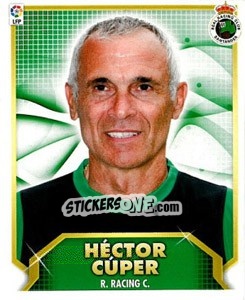 Sticker Entrenador REAL RACING C. - Liga Spagnola 2011-2012 - Colecciones ESTE