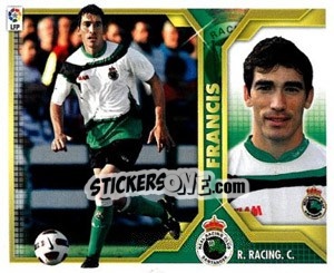 Sticker Francis (3) - Liga Spagnola 2011-2012 n. 365 - Colecciones ESTE