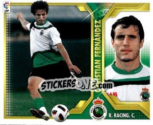 Sticker Christian Fernández (5A) - Liga Spagnola 2011-2012 n. 367 - Colecciones ESTE