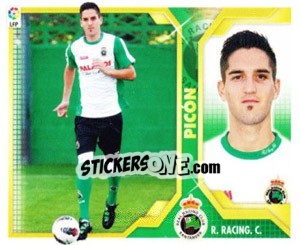 Sticker Picón (3B) COLOCAS - Liga Spagnola 2011-2012 n. 383 - Colecciones ESTE