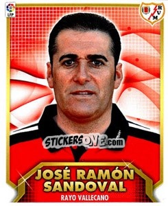 Sticker Entrenador RAYO VALLECANO - Liga Spagnola 2011-2012 n. 392 - Colecciones ESTE