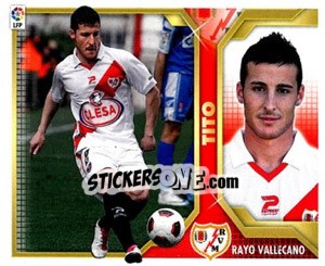 Sticker Tito (3) - Liga Spagnola 2011-2012 n. 395 - Colecciones ESTE