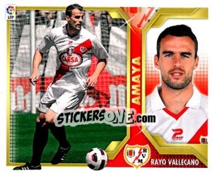 Sticker Amaya (6) - Liga Spagnola 2011-2012 n. 398 - Colecciones ESTE