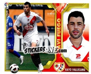 Sticker Javi Fuego (9) - Liga Spagnola 2011-2012 n. 401 - Colecciones ESTE