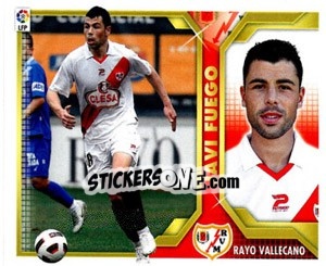 Cromo Javi Fuego (9) - Liga Spagnola 2011-2012 - Colecciones ESTE