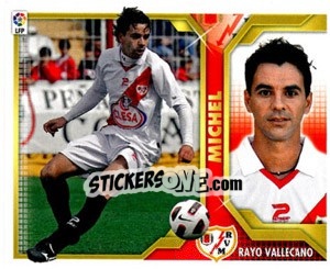 Sticker Michel (10A) - Liga Spagnola 2011-2012 n. 402 - Colecciones ESTE