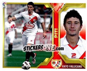 Cromo Piti (14) - Liga Spagnola 2011-2012 n. 407 - Colecciones ESTE