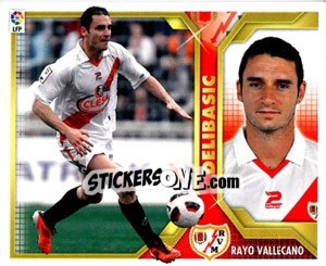 Sticker Delibasic (16) - Liga Spagnola 2011-2012 n. 409 - Colecciones ESTE