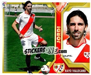 Sticker Jordi (6B) COLOCAS - Liga Spagnola 2011-2012 n. 410 - Colecciones ESTE