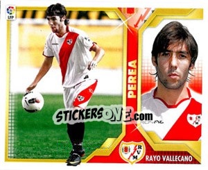 Cromo Perea (15B) COLOCAS - Liga Spagnola 2011-2012 n. 412 - Colecciones ESTE