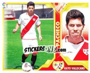 Sticker Pacheco (12B) COLOCAS - Liga Spagnola 2011-2012 - Colecciones ESTE