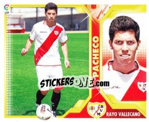 Cromo Pacheco (12B) COLOCAS - Liga Spagnola 2011-2012 n. 415 - Colecciones ESTE