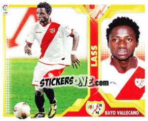 Sticker Lass (16B) COLOCAS - Liga Spagnola 2011-2012 n. 416 - Colecciones ESTE