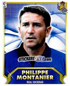 Sticker Entrenador REAL SOCIEDAD - Liga Spagnola 2011-2012 n. 422 - Colecciones ESTE