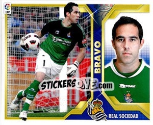 Cromo Claudio Bravo (1) - Liga Spagnola 2011-2012 - Colecciones ESTE