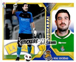 Sticker Zubikarai (2) - Liga Spagnola 2011-2012 n. 424 - Colecciones ESTE