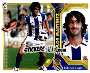 Sticker Carlos Martínez (3A) - Liga Spagnola 2011-2012 n. 425 - Colecciones ESTE