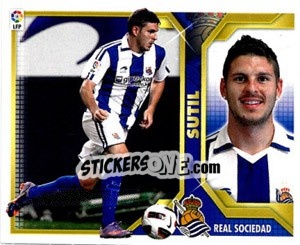 Figurina Sutil (11A) - Liga Spagnola 2011-2012 - Colecciones ESTE