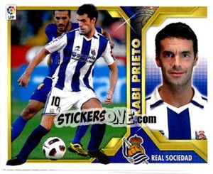 Sticker Xabi Prieto (12) - Liga Spagnola 2011-2012 n. 438 - Colecciones ESTE