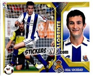 Cromo Joseba Llorente (15) - Liga Spagnola 2011-2012 - Colecciones ESTE