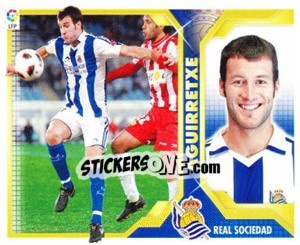 Sticker Aguirretxe (16B) COLOCAS - Liga Spagnola 2011-2012 n. 444 - Colecciones ESTE