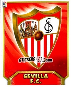 Sticker Escudo SEVILLA F.C. - Liga Spagnola 2011-2012 - Colecciones ESTE
