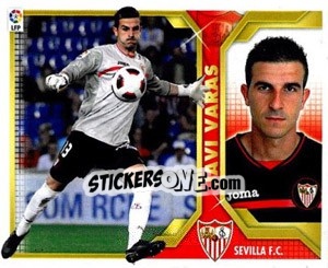 Sticker Javi Varas (2) - Liga Spagnola 2011-2012 n. 454 - Colecciones ESTE