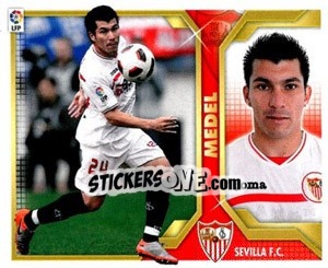 Sticker Medel (8) - Liga Spagnola 2011-2012 - Colecciones ESTE