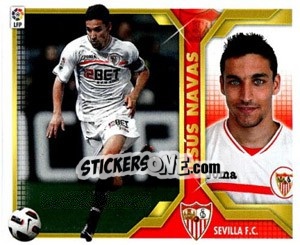 Sticker Jesus Navas (12) - Liga Spagnola 2011-2012 - Colecciones ESTE